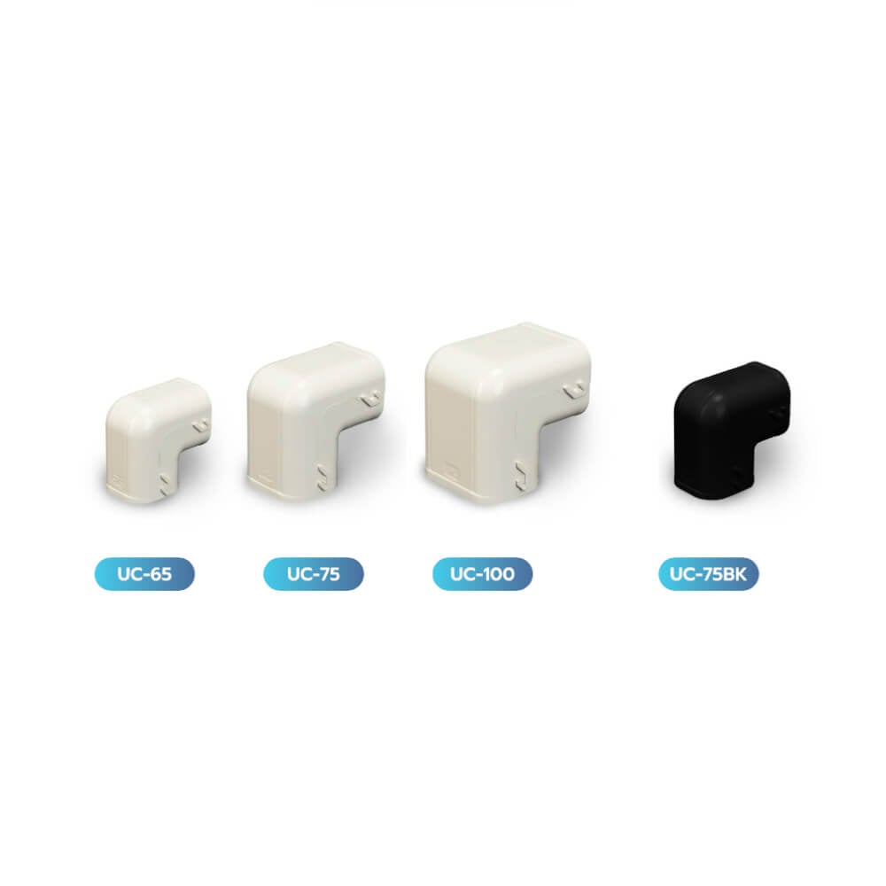 อุปกรณ์ข้องอเข้ามุม รางครอบท่อแอร์ UC-75 (75 มม.) CONER 90° UPC UPVC DUCT LINER_2